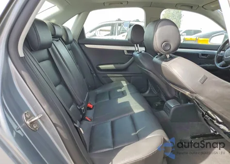 2007 Audi A4 2.0T Quattro из США, поврежденный, VIN WAUDF78E57A126476